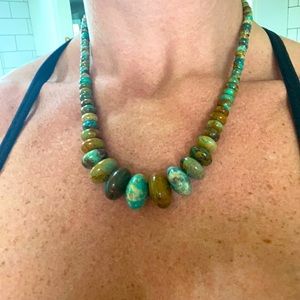 Kingsman turquoise necklace